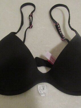 Victoria's Secret PINK Black Bra 36B USED 1199